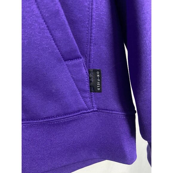 Minnesota Vikings Nike NFL 100 Dri-FIT On Field Hoodie Medium Purple - Picture 9 of 13